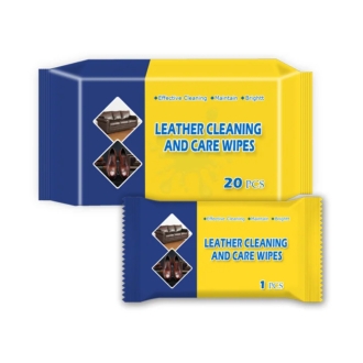 Leather Care Wipes - Leather Cleaning Maintain Bright Furniture Wet Wipes